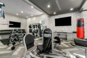 Thumbnail 4 of 49 - Fitness Center With Modern Equipment at Discovery at Kingwood, Texas