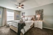 Thumbnail 18 of 19 - Bedroom With Expansive Windows at London House Apartments, Lenexa, 66215