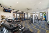 Thumbnail 23 of 64 - exercise machines in fitness center at Overland Park, Pickerington, Ohio