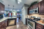 Thumbnail 18 of 29 - kitchen with stainless steel appliances