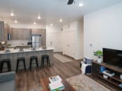 Thumbnail 4 of 33 - Open Concept Living, Dining and Kitchen at Foothill Lofts Apartments & Townhomes, Utah
