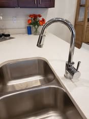 Thumbnail 11 of 33 - Double Sink With Integrated Sprayer at Foothill Lofts Apartments & Townhomes, Utah, 84341