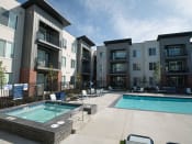 Thumbnail 24 of 33 - Hot Tub And Swimming Pool at Foothill Lofts Apartments & Townhomes, Logan, Utah