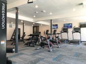 Thumbnail 27 of 33 - Gym with Cardio Equipment at Foothill Lofts Apartments & Townhomes, Utah, 84341