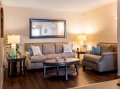 Thumbnail 7 of 34 - Living Room at Eucalyptus Grove Apartments California