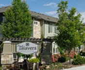 Thumbnail 1 of 39 - Welcoming Property Signage at Talavera at the Junction Apartments & Townhomes, Midvale, Utah