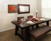 Thumbnail 4 of 39 - Elegant Dining Room at Talavera at the Junction Apartments & Townhomes, Midvale, 84047