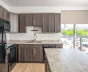 Thumbnail 8 of 36 - Granite Counter Tops In Kitchen at 600 Lofts Apartments, Salt Lake City, UT, 84111