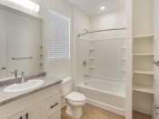 Thumbnail 8 of 16 - Soaking Tub in Primary Bathroom at The Sage Apartments
