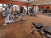 Thumbnail 22 of 39 - Fitness Center With Modern Equipment at Four Seasons Apartments & Townhomes, North Logan, UT, 84341