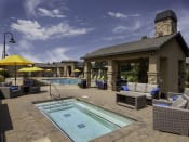 Thumbnail 18 of 39 - Hot Tub And Swimming Pool at Four Seasons Apartments & Townhomes, North Logan, Utah