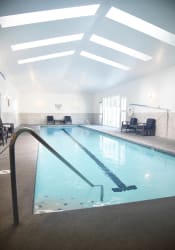 Thumbnail 38 of 54 - Indoor swimming pool at Graymayre Crossing Apartments, Washington