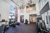 Thumbnail 8 of 23 - Quantum Apts gym with ample cardio and weight training equipment
