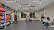 Thumbnail 6 of 12 - the gym at the m on hennepin apartments