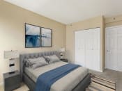Thumbnail 11 of 26 - Modern bedroom with closet  at Prospect Place, Hackensack, NJ, 07601