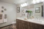 Thumbnail 36 of 48 - Bathroom With Vanity Lights at Audere Apartments, Phoenix, Arizona