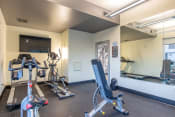 Thumbnail 9 of 13 - a gym with treadmills and other exercise equipment at the belgard apartments