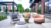 Thumbnail 35 of 77 - outdoor seating in courtyard