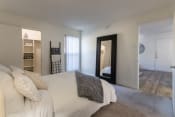 Thumbnail 20 of 37 - This is a photo of the bedroom of the 515 square foot 1 bedroom apartment at Canyon Creek Apartments in Dallas, TX