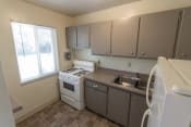Thumbnail 5 of 38 - This is a photo of the kitchen in the 631 square foot, B-style 1 bedroom floor plan at Colonial Ridge Apartments in the Pleasant Ridge neighborhood of Cincinnati, OH.