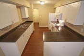 Thumbnail 17 of 75 - This is a photo of the kitchen in the 1490 square foot 3 bedroom Presidential at Washington Place Apartments in Washington Township, OH.