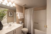 Thumbnail 37 of 75 - This is a photo of the bathroom of the 890 square foot 2 bedroom, 2 bath Liberty at Washington Place Apartments in in Miamisburg, Ohio in Washington Township.