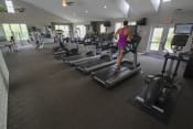 Thumbnail 53 of 75 - This is a photo of the 24-hour fitness center at Place Apartments in Washington Township, OH