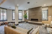 Thumbnail 6 of 51 - Clubhouse Lounge at The Lincoln Apartments, Raleigh, 27601