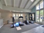 Thumbnail 65 of 103 - Cardio Machines In Gym at Balboa Apartments, Sunnyvale, California