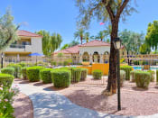 Thumbnail 24 of 28 - Walking pathways throughout the community at Ventana Apartments in Scottsdale, AZ!