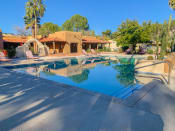 Thumbnail 12 of 22 - Sparkling pool at La Hacienda Apartments in Tucson, AZ!