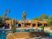 Thumbnail 10 of 22 - Sparkling resort-style pool at La Hacienda Apartments in Tucson, AZ!