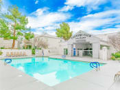 Thumbnail 9 of 38 - Resort pool at Country Club at The Meadows Senior Apartments in Las Vegas, NV, For Rent. Now leasing 1 and 2 bedroom apartments.