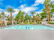 Thumbnail 11 of 38 - Resort pool at Country Club at The Meadows Senior Apartments in Las Vegas, NV, For Rent. Now leasing 1 and 2 bedroom apartments.