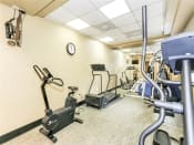 Thumbnail 23 of 38 - Huge fitness center at Country Club at The Meadows Senior Apartments in Las Vegas, NV, For Rent. Now leasing 1 and 2 bedroom apartments.