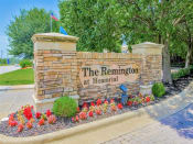 Thumbnail 19 of 19 - Upscale entrance to The Remington at Memorial in Tulsa, OK, For Rent. Now leasing 1 and 2 bedroom apartments.