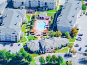 Thumbnail 11 of 27 - Aerial View of Estancia Apartments For Rent Tulsa OK - 1, 2 , and 3 Bedroom Units Available