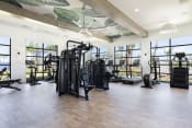 Thumbnail 23 of 48 - large fitness center with strength and cardio equipment at Lake Nona Concorde