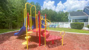 Thumbnail 4 of 23 - Outdoor Playground equipped with a slide, monkey bars, and latter