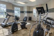 Thumbnail 9 of 26 - Fitness Center with Exercise Equipment  and Ceiling Fan