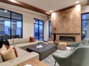 Thumbnail 14 of 20 - Lounge Area With Fireplace at AVE Phoenix Terra, Arizona