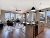 Thumbnail 5 of 20 - Kitchen With Living Room View at AVE Phoenix Terra, Arizona, 85003