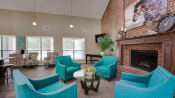 Thumbnail 14 of 34 - Clubroom With Fireplace at Bardin Oaks, Texas