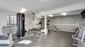 Thumbnail 21 of 29 - Fitness Center with Equipment at Indian Creek Apartments, Carrollton, 75007