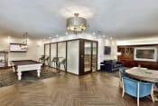 Thumbnail 9 of 26 - furnished clubroom with pool table in apartment building  at The Brookhaven Collection, Atlanta, GA