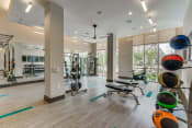 Thumbnail 34 of 36 - fitness center conference room in our luxury las colinas apartments