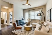 Thumbnail 3 of 36 - living room space in our luxury las colinas apartments