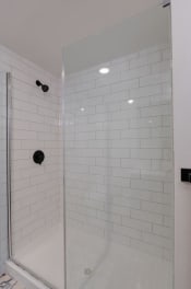 Thumbnail 13 of 32 - Glass shower at Hermosa Village, Leander, Texas