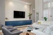 Thumbnail 4 of 35 - Clubroom With Smart TV at Whetstone Flats, Nashville