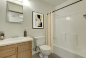Thumbnail 16 of 28 - Township Sherwood Apartments for Rent, bathroom, shower, vanity, mirror, sink